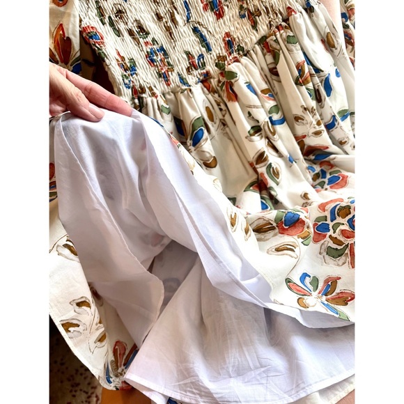 MISA Los Angeles | ‘Zadie’ Floral Smocked Babydoll Dress | Size M - Picture 10 of 14